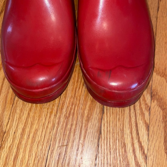 Red Hunter Boots - Picture 6 of 6